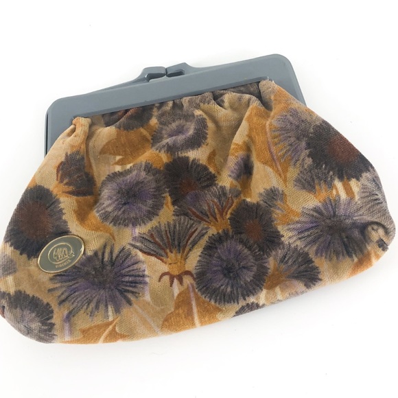 Ella Handbags - Ella Firenze Vintage Dandelion Clutch Ella Handbags - Ella Firenze Vintage Dandelion Clutch